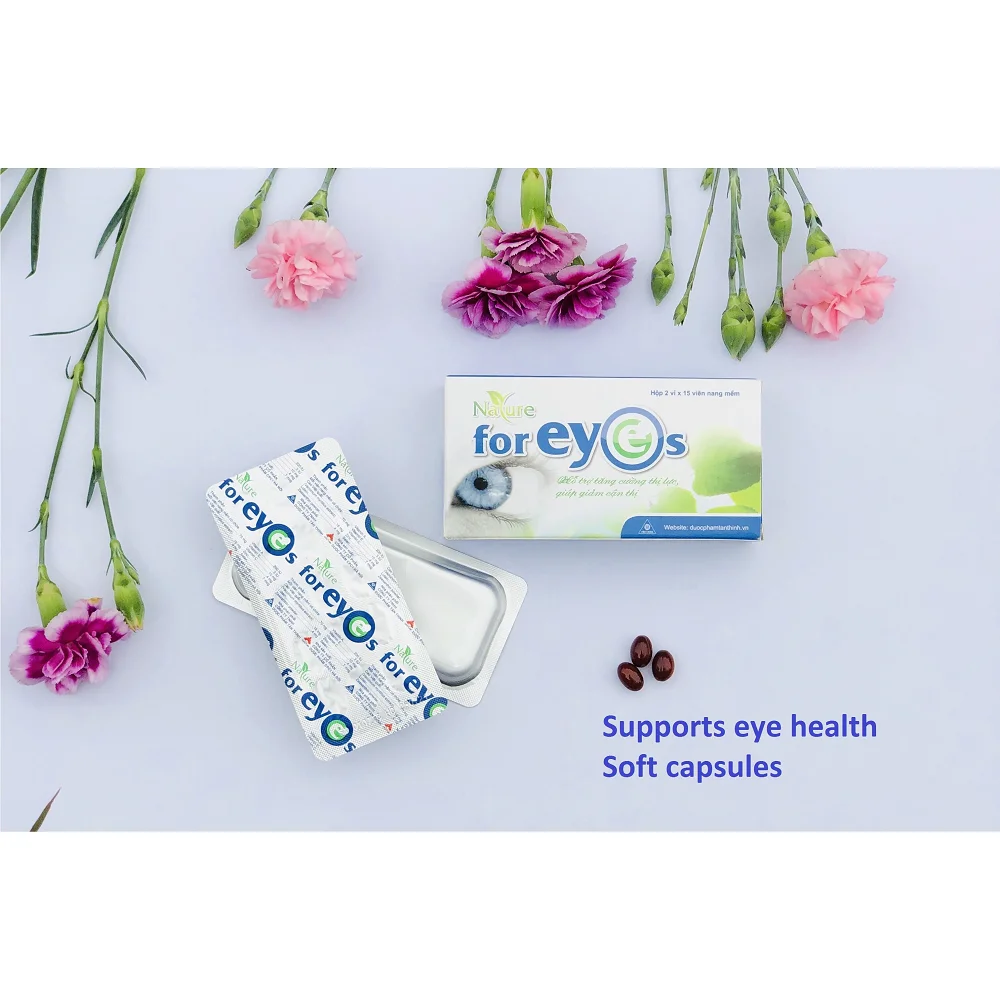 
Eye Care Health Supplement for Kids and Adult with Bilberry Extract Lutein Zinc and Multi vitamin soft capsule for protect eye 