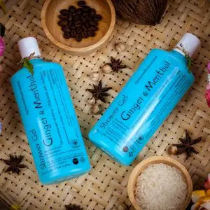 Herbal Shower Gel, Handmade Shower Gel Wholesale OEM Ginger Menthol Shower Gel, Natural Thailand Adults Paypal Female 7-15days