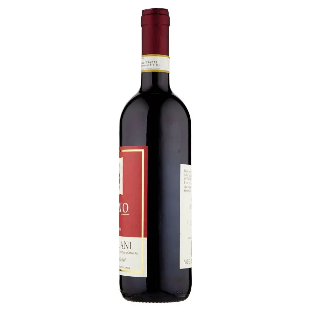 DOCG Dogliani DOP «Velluto Il Tino» итальянское вино красное от Piemonte 750 мл-шесть бутылочных