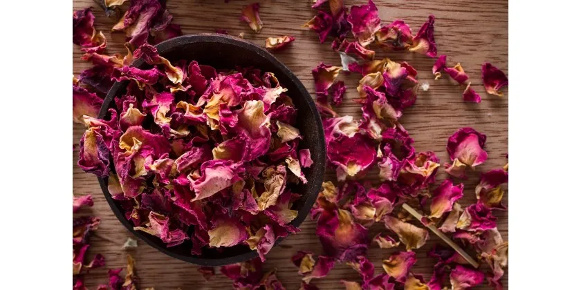 rose petal organic dried