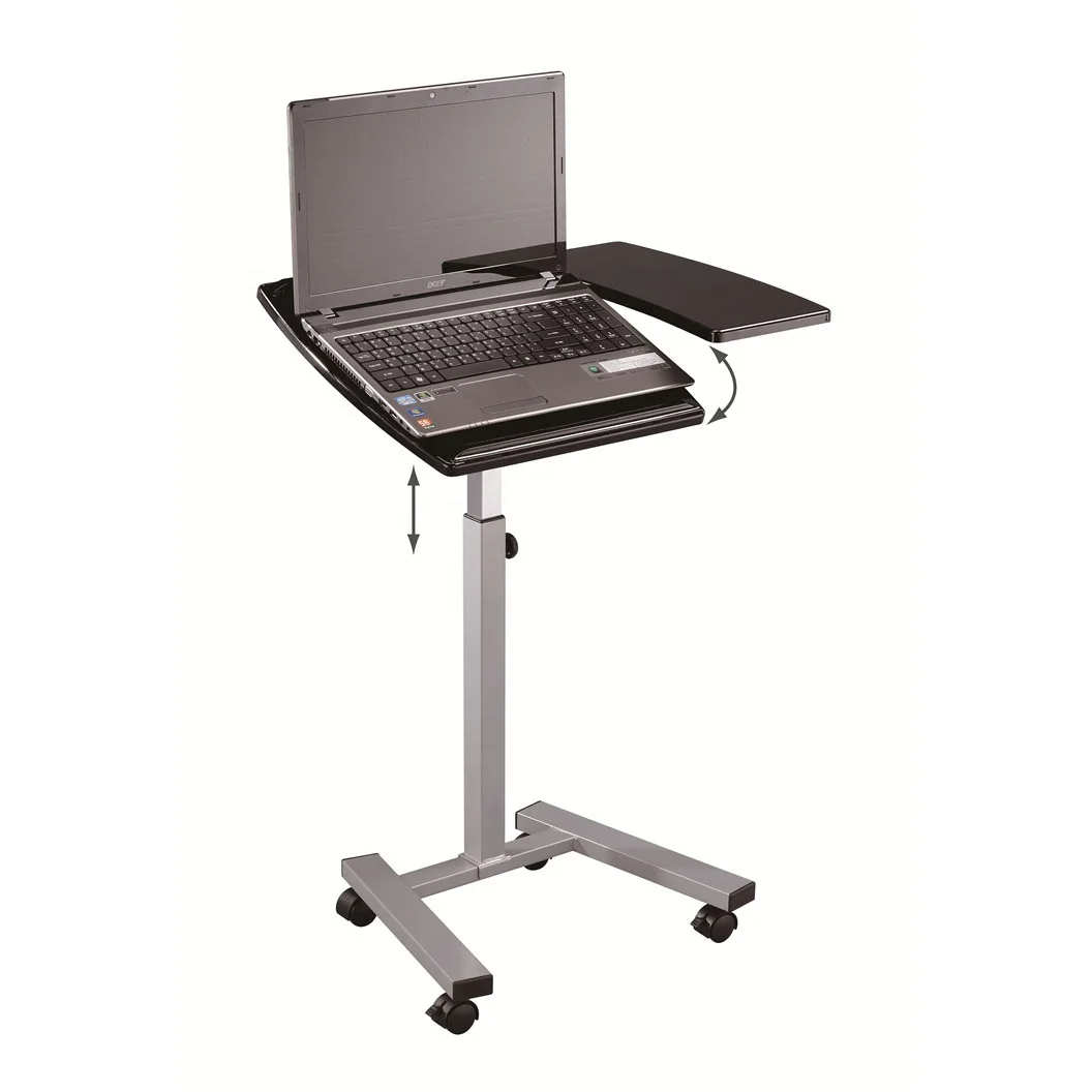 
Portable Laptop Table with casters 