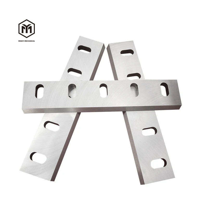 SKD 11 Plastic Rotary Cutter Blades Pet Bottle Crusher Blades Tyre Granulator Shredder Blades