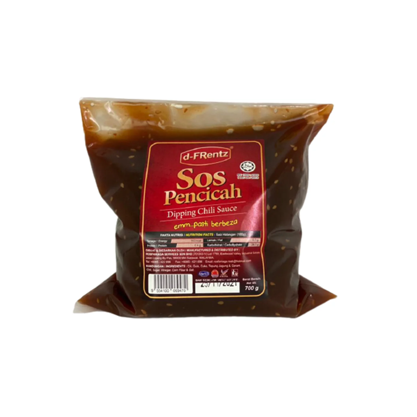 Hot Selling Dipping Chili Sauce 700GM Sweet and Sour Refill Packet For Restaurant or Supermarket Bulk Buy