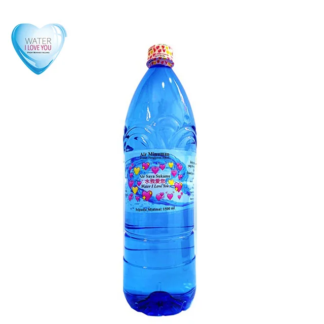 Promotion Health Drinking water Ultrasonic Alkaline Ionized Water 1500ml natural water from Borneo Island