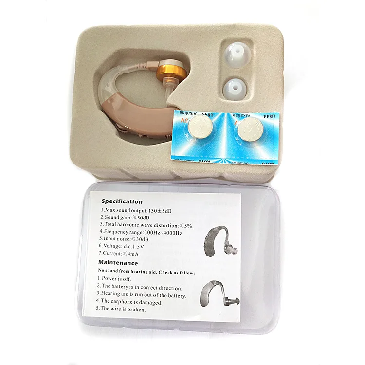 The latest design package bte hearing aid manufacturer JZ-1088E