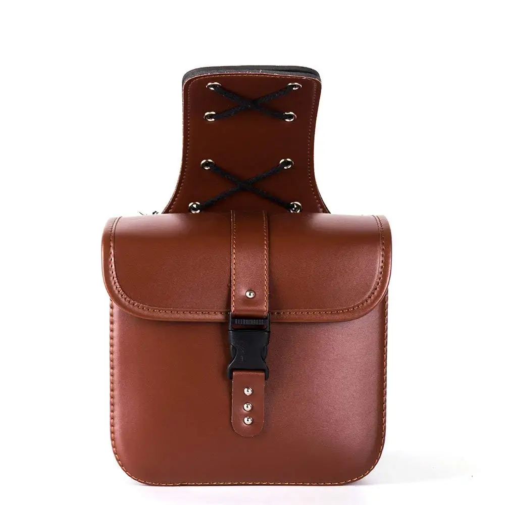 Multifunctional High Quality Leather Saddle Bag with Quality Stitching (bl-03)