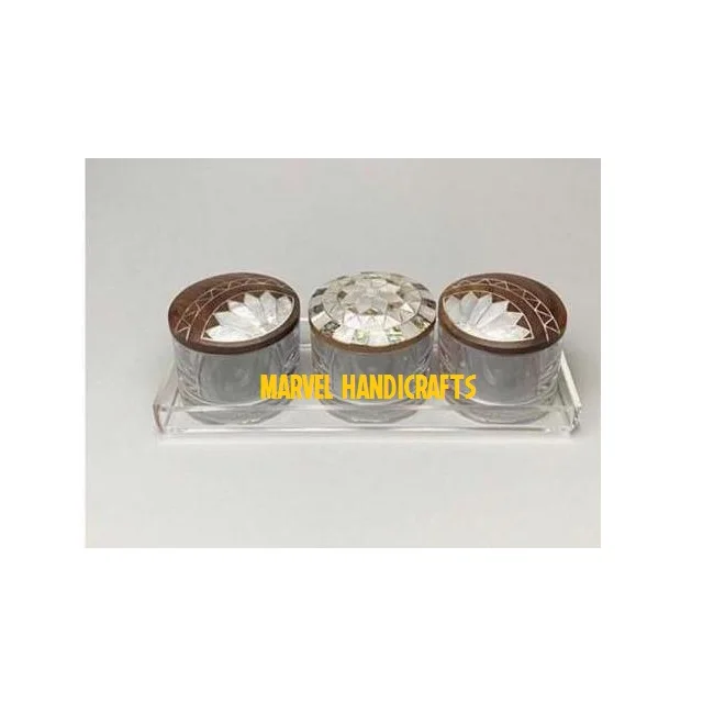 Mother of Pearl wood craft tray handicrafts Bakhoor Burner for Home Decor arabic storage box Ramadan Eid Incense Oud Burner gift