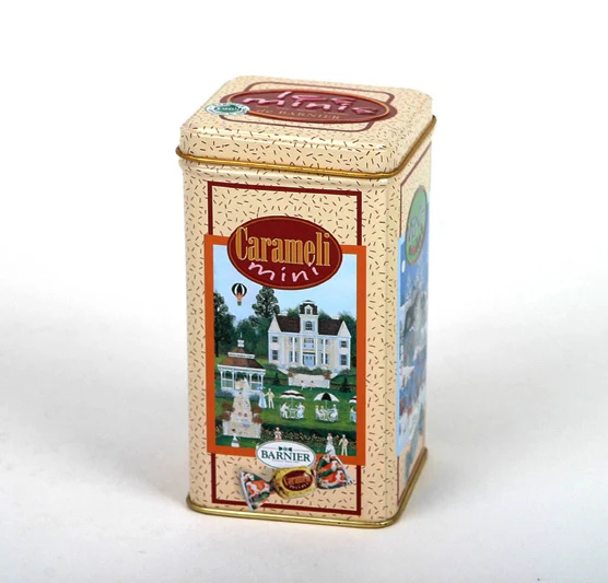 square metal tin can box for cake/coffee/coffin/chocolate/sweet/candy/cookie/wine/coin bank/lip balm/pencil case/gift/foods