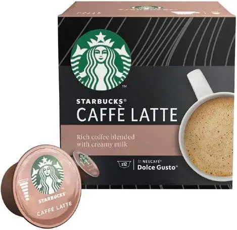 
 Starbucks Caffe Latte от Nescafe Dolce Gusto 12 капсул 121,2 г  