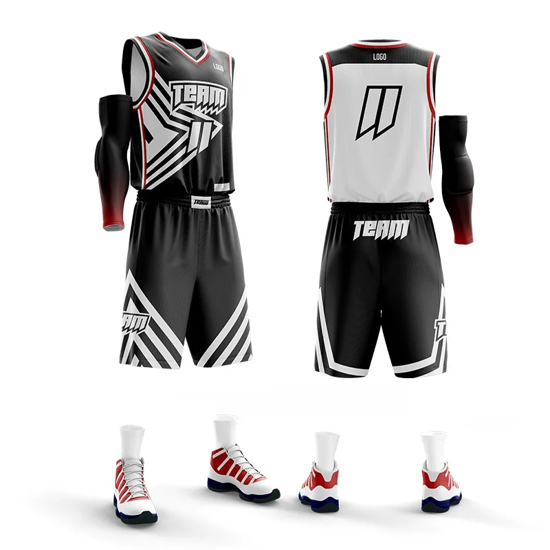 Custom Design Basketball Wear Sublimation Sportswear Basketball Jersey    basketball uniform 2021/22