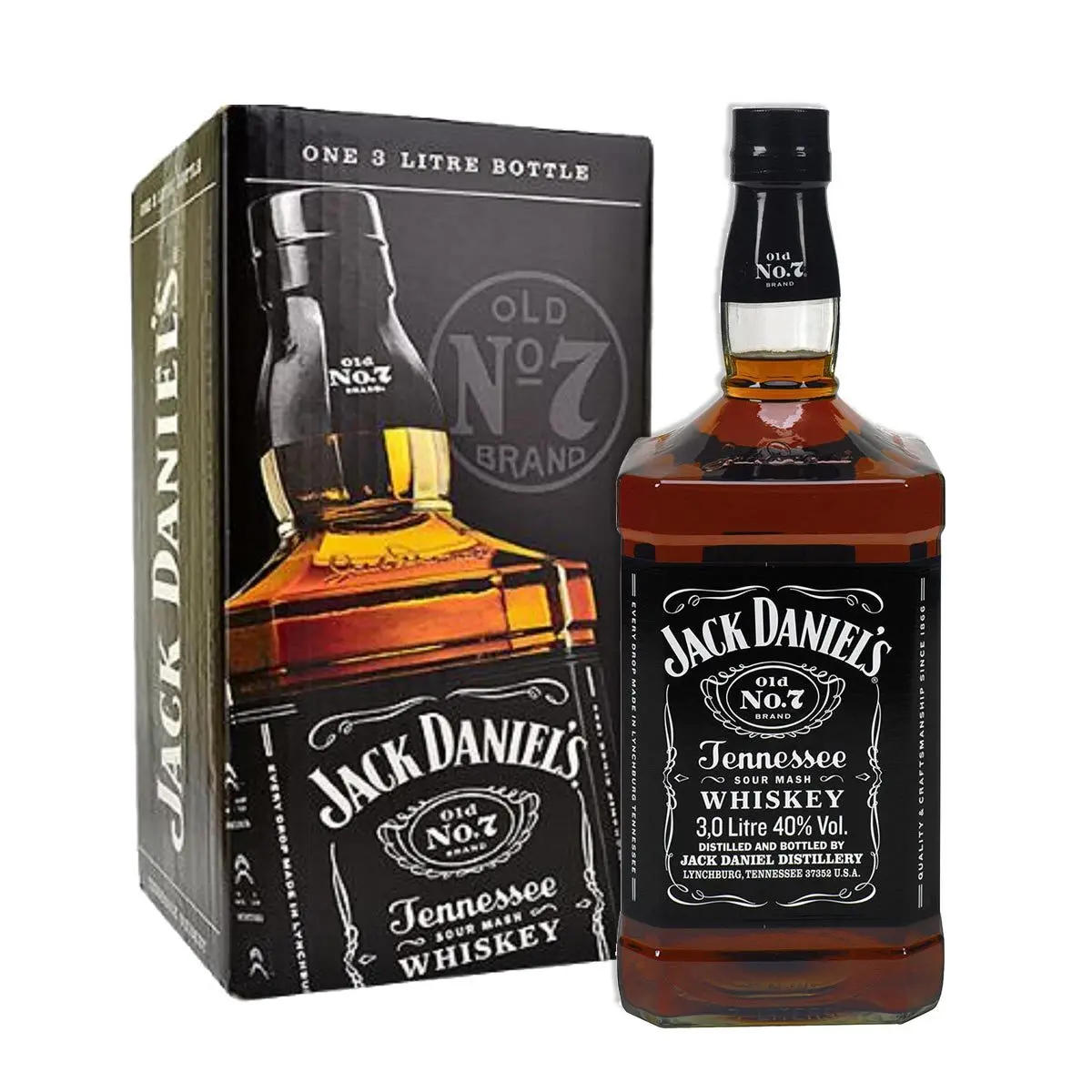 Оптовая продажа Jack Daniels 3L старый No.7 Теннесси виски