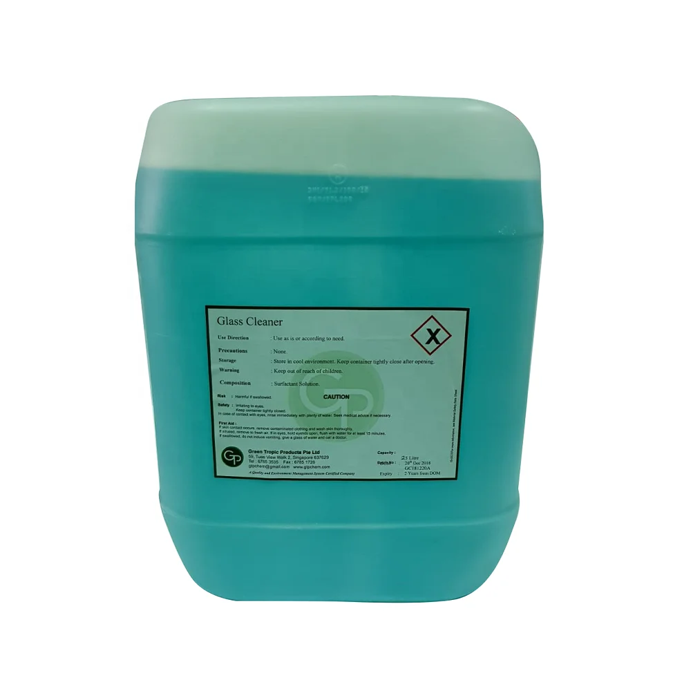 Singapore Glass Cleaner (25L) Best For Cleaning Glass And Shinny Surfaces