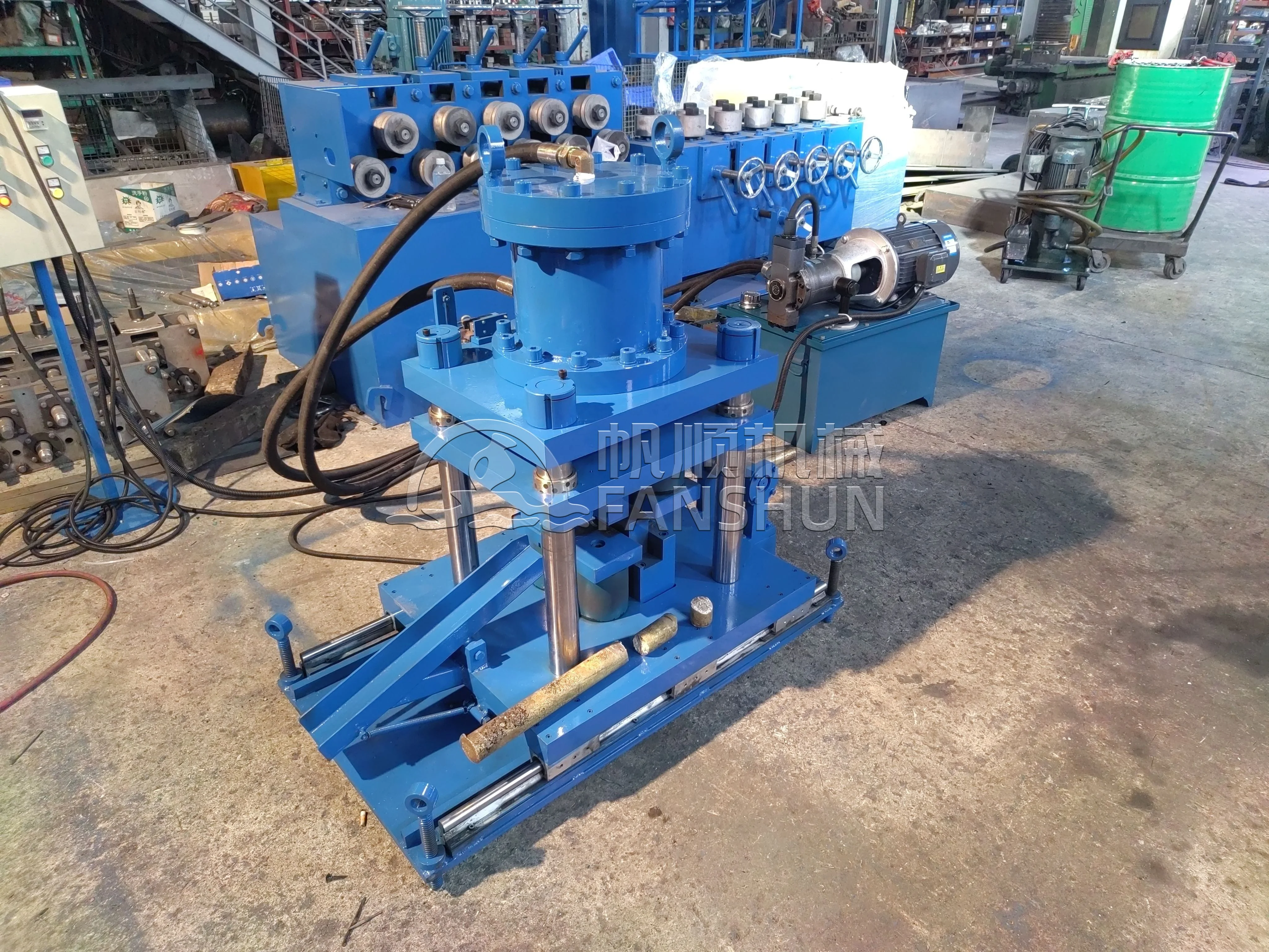 Hydraulic rod cutting machine industrial equipment scrap copper rod cutting machine