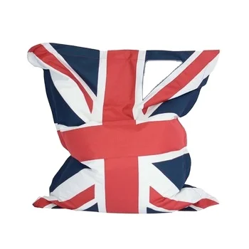 Luckysac Hot Sales Beanbag Chair Printed Modern Fabric Sofa Outdoor Indoor Waterproof Bean Bag