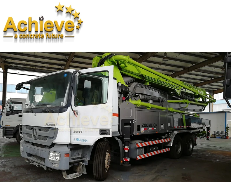 Best Selling Products Boom Truck Mounted Chassis 47M Concrete Pump Mixer Truck