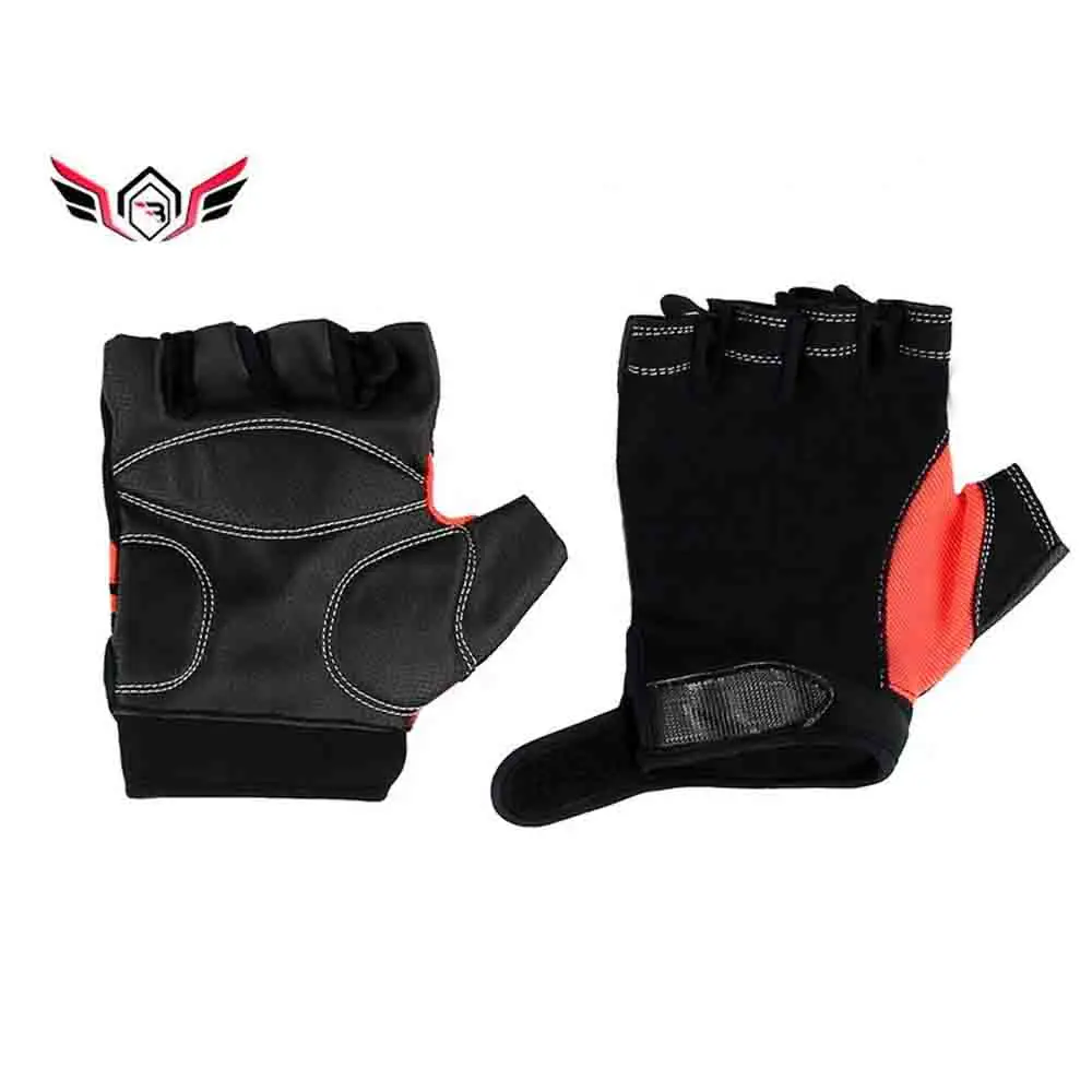 Good Quality Custom Fingerless Shock Absorbing Cycling Gloves Unisex Outdoor Sports Riding Cycling Gloves