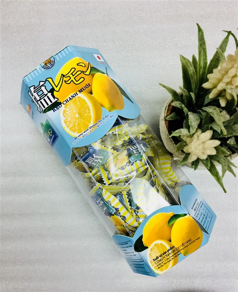 Wholesale Lemon flavour sour candy - Salt Lemon Candy