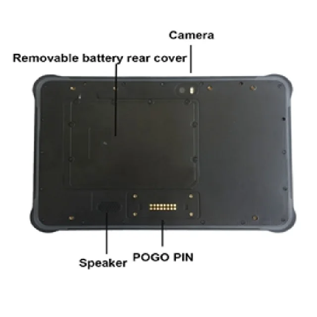 Прочный промышленный планшет с сенсорным экраном 10 дюймов Windows