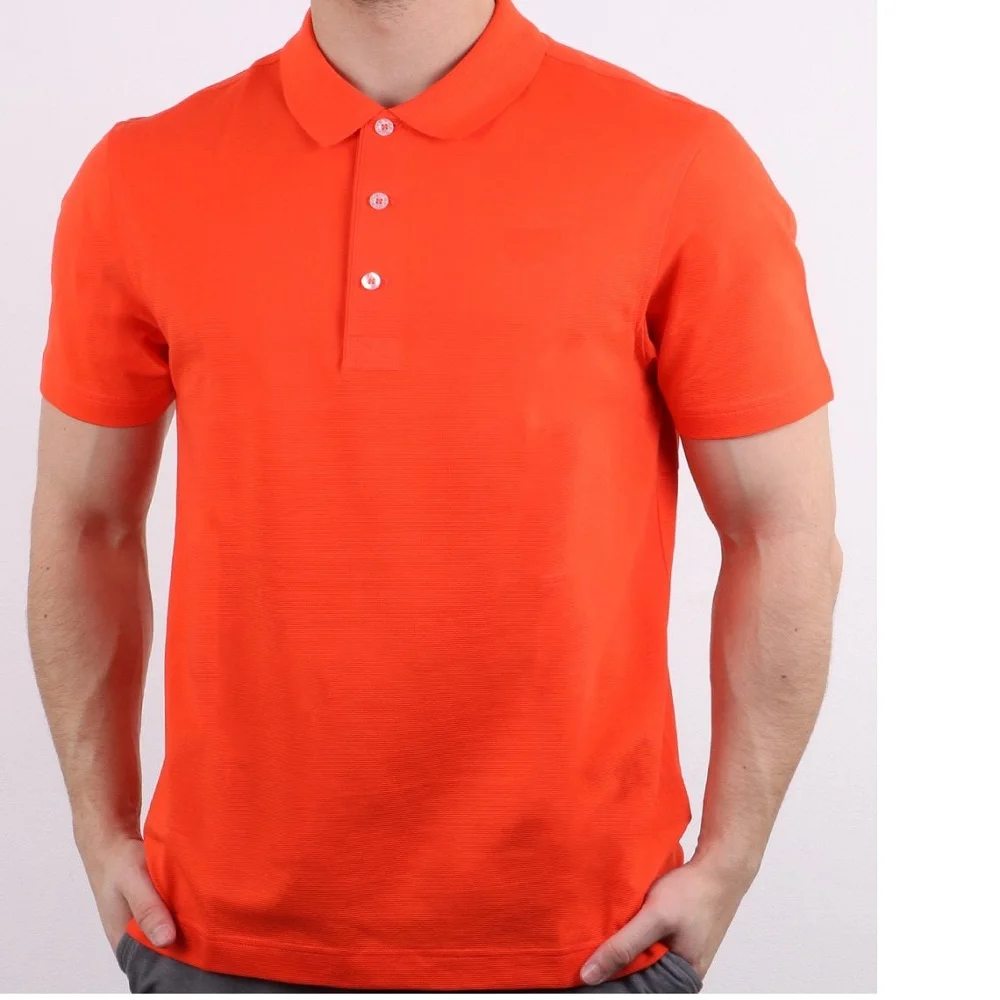 Manufacturer top quality men short sleeve polo t shirt Blank plain Red color Custom clothing wholesale slim fit
