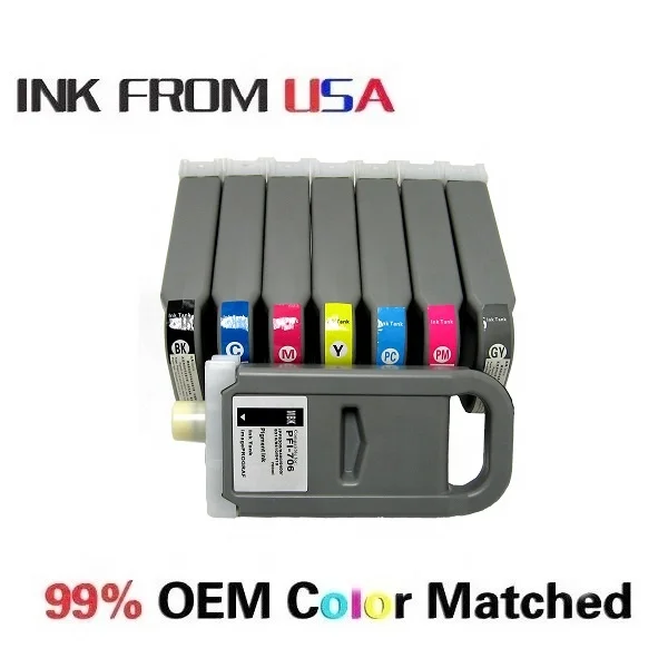 Compatible Cartridge for Canon PFI-706M Magenta ink Cartridge IPF8310/8410/9410