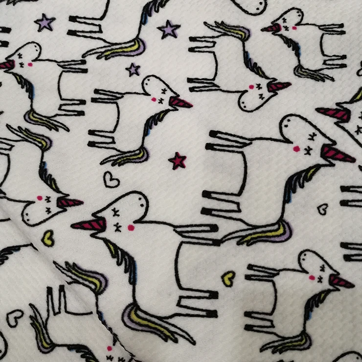 Most Popular Hot Sale Custom Solid poly spandex Knit Printing Bullet Proof Fabric For Headband Bows