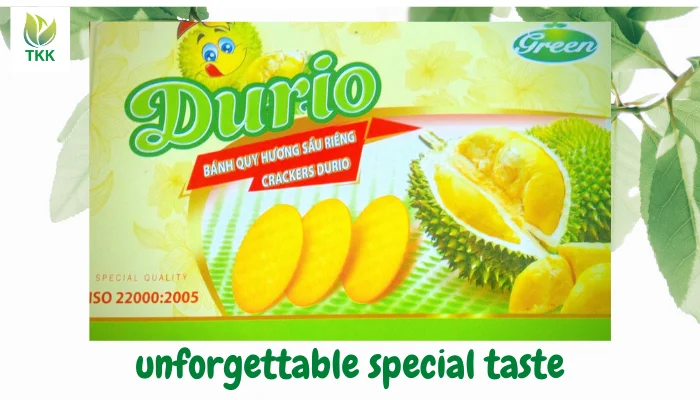 Cheap price Durio Cracker from Vietnam packed in 230gram bag