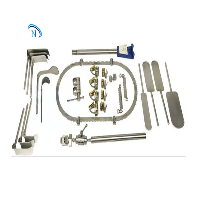 Ретрактор мозга LEYLA с двумя руками крепится к операционному столу