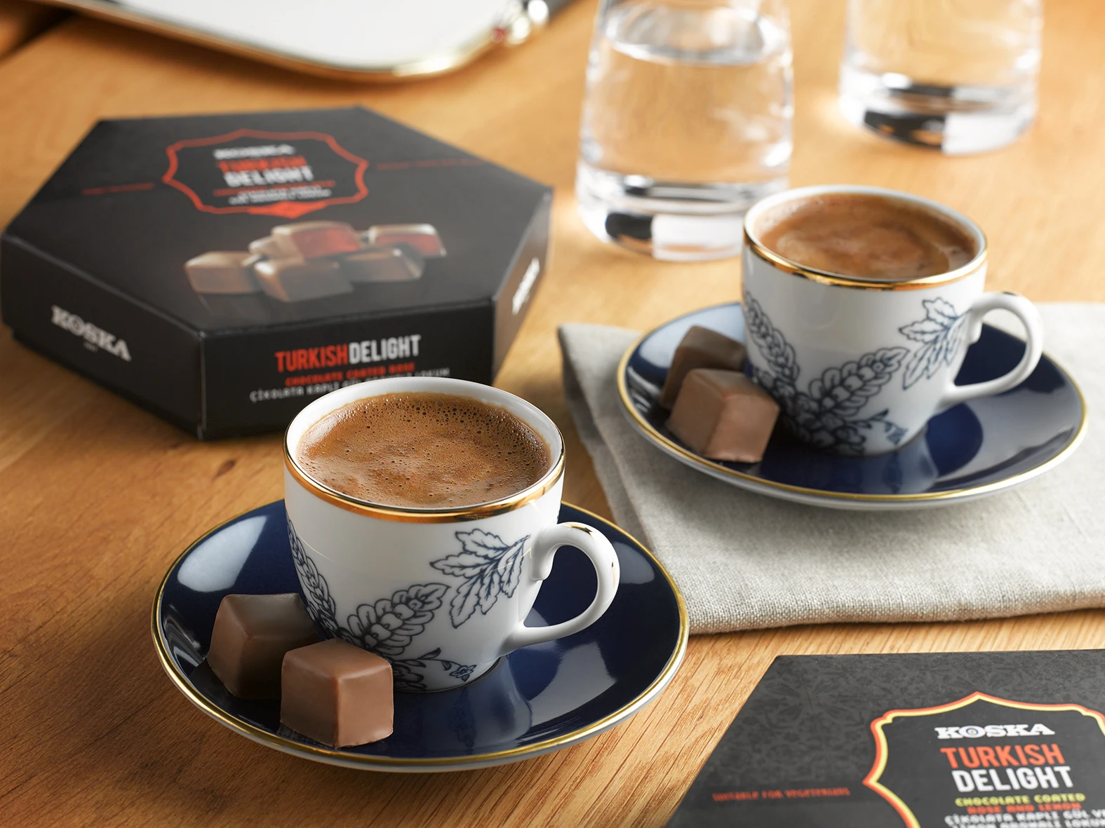 Best Selling Wholesale Product - Turkish Delights - 140 g Chocolate Coated Orange & Lemon Flavored Turkish Delight