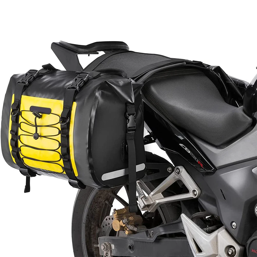 Motorcycle Pack Removable Detachable Bag Motorcycle Saddle Bag Waterproof Side Bag 60L