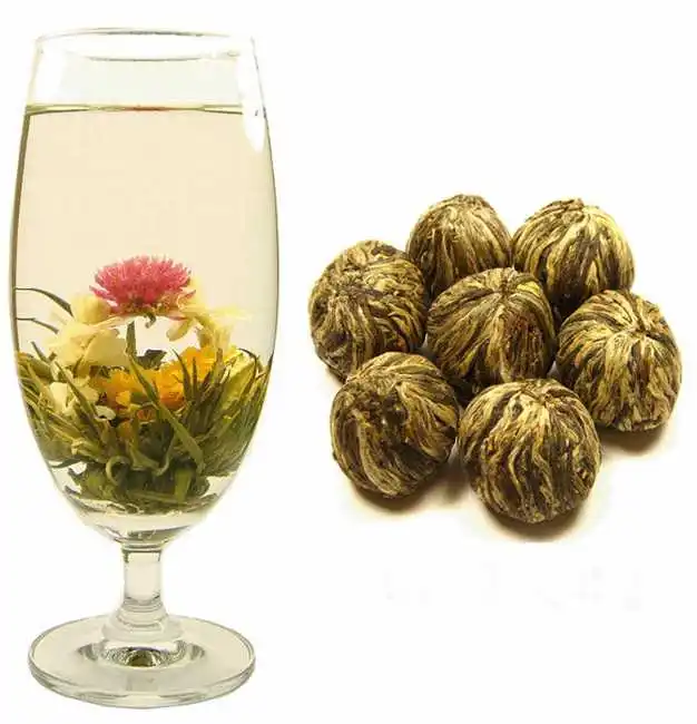 Organic health blooming tea available
