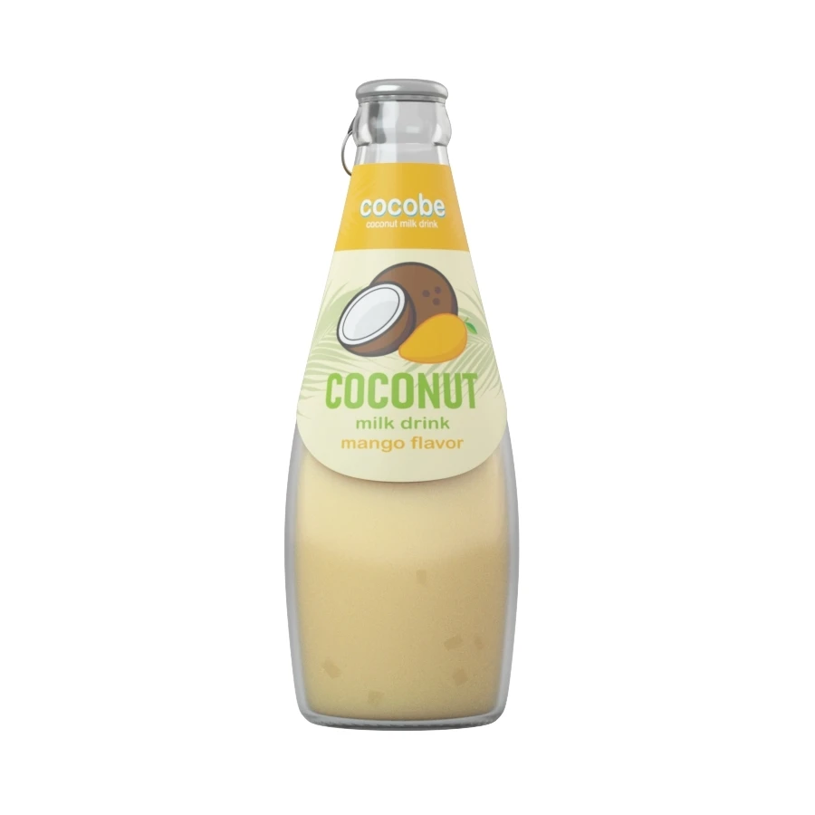 GMP HACCP Certification Normal Feature Bottle Packaging Coconut Milk Drink  Coconut Water Cocobe export from Thailand