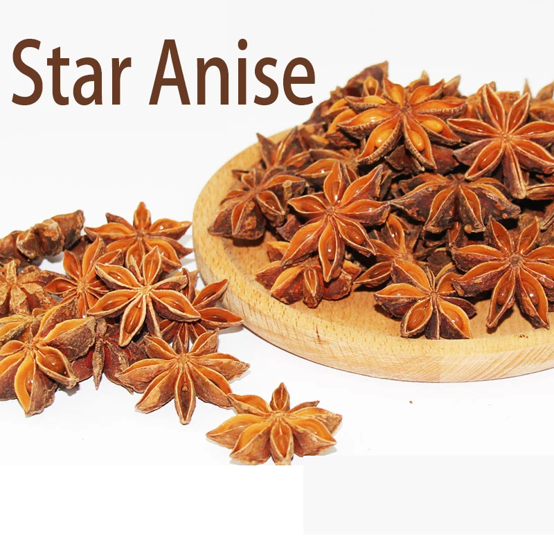 
Manual planting natural sun dried sulfur free Star Anise for seasoning used fresh spices harmless healthy meat food best partner 