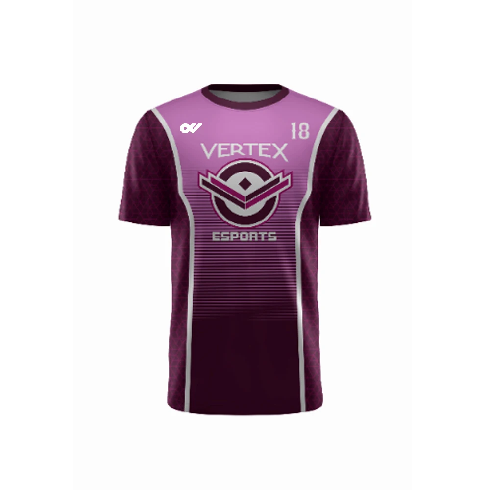 
High Quality Professional Esports Gaming Jersey Sports T Shirt Custom Sublimation 