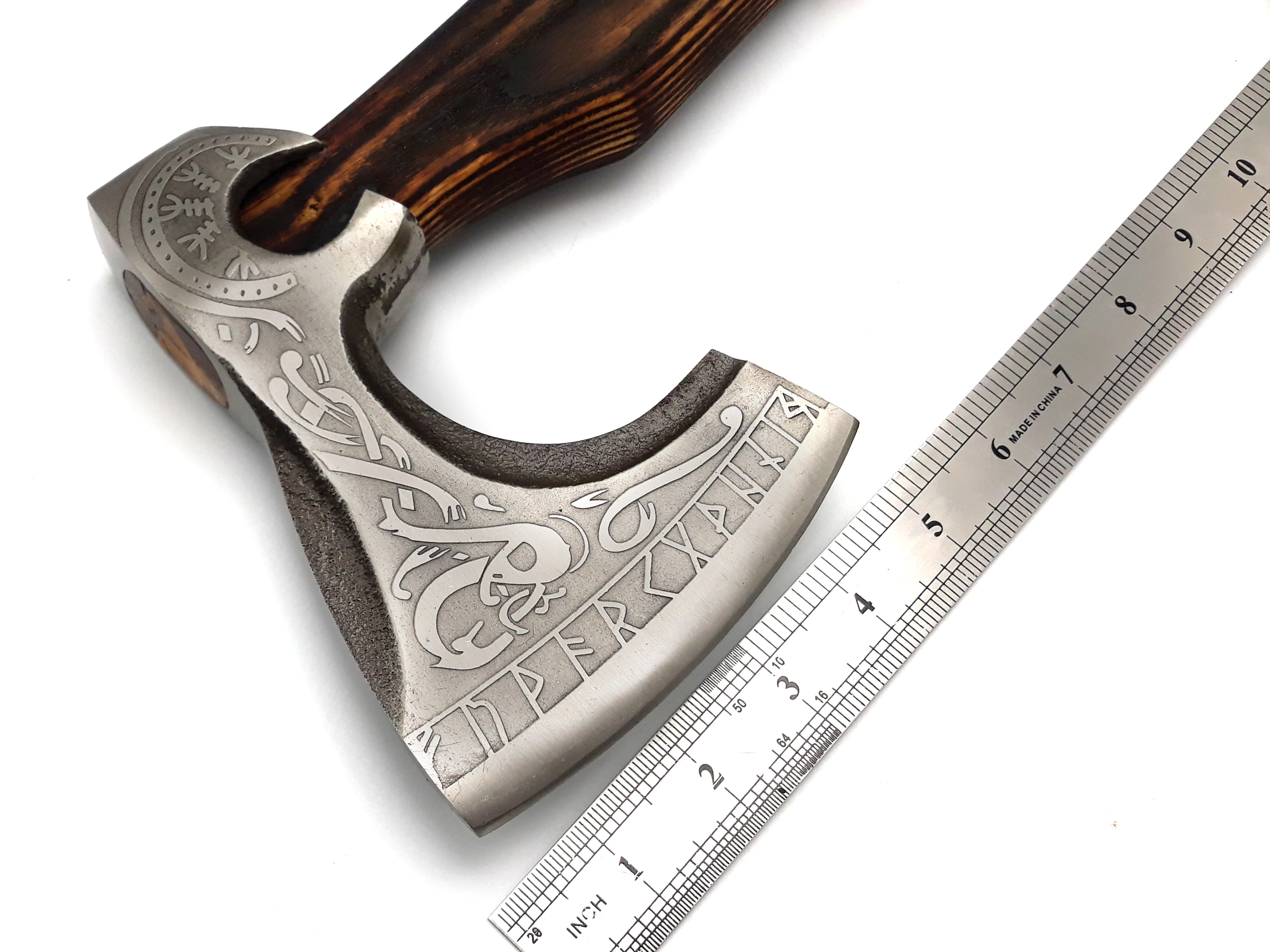 1095 Высокоуглеродистая сталь рельефная головка универсальный инструмент для кемпинга резки с стекловолоконной или пластиковой ручкой