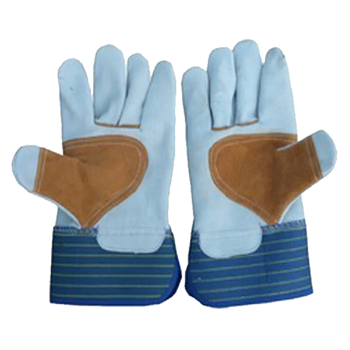 Super Sale Wholesale Double Palm Cowhide leather Working Gloves