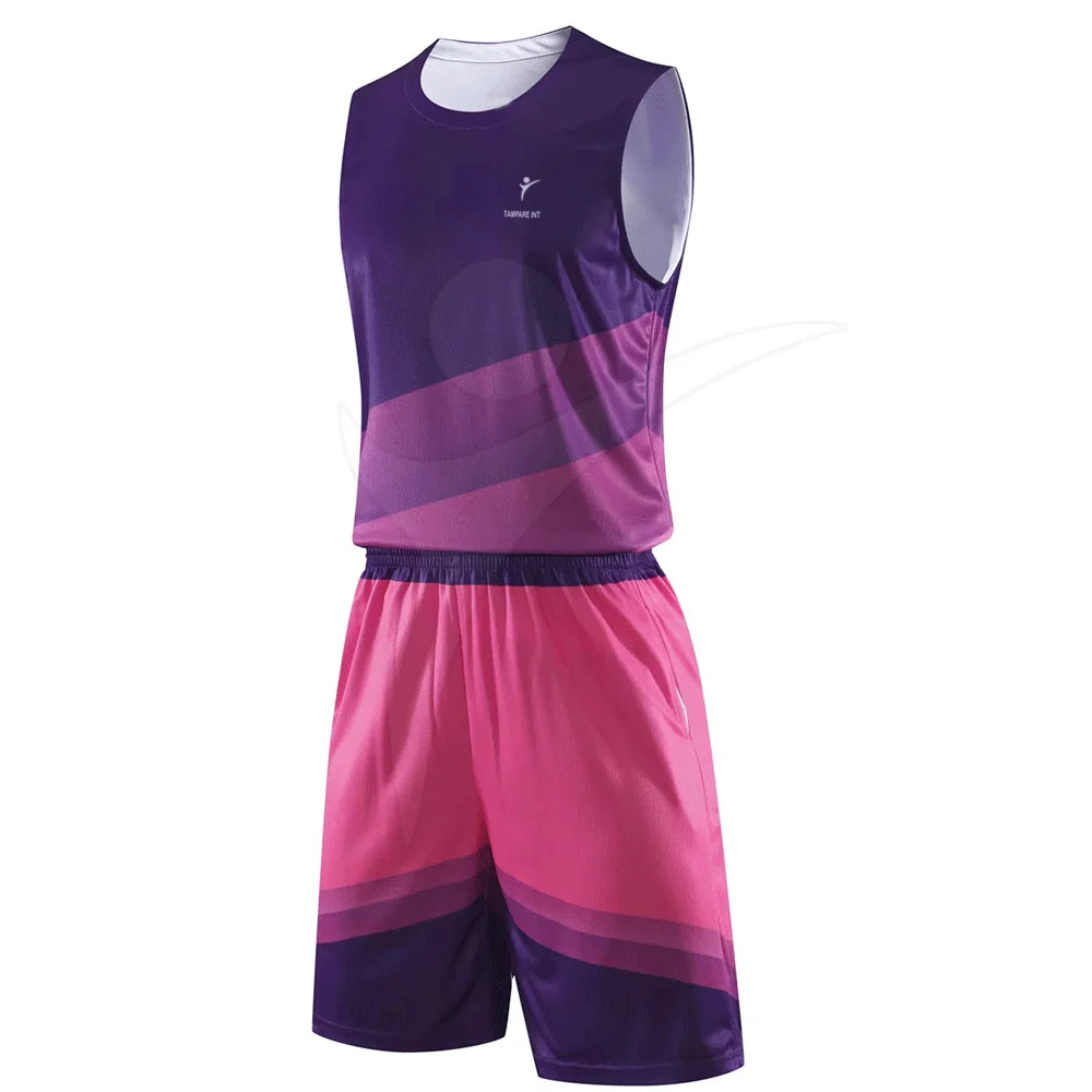 Дизайн собственного цвета баскетбольная майка лучшая Двусторонняя форма на заказ