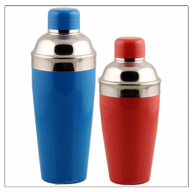 Stainless Steel Cocktail Shaker metal Bartender deluxe cocktail shaker set