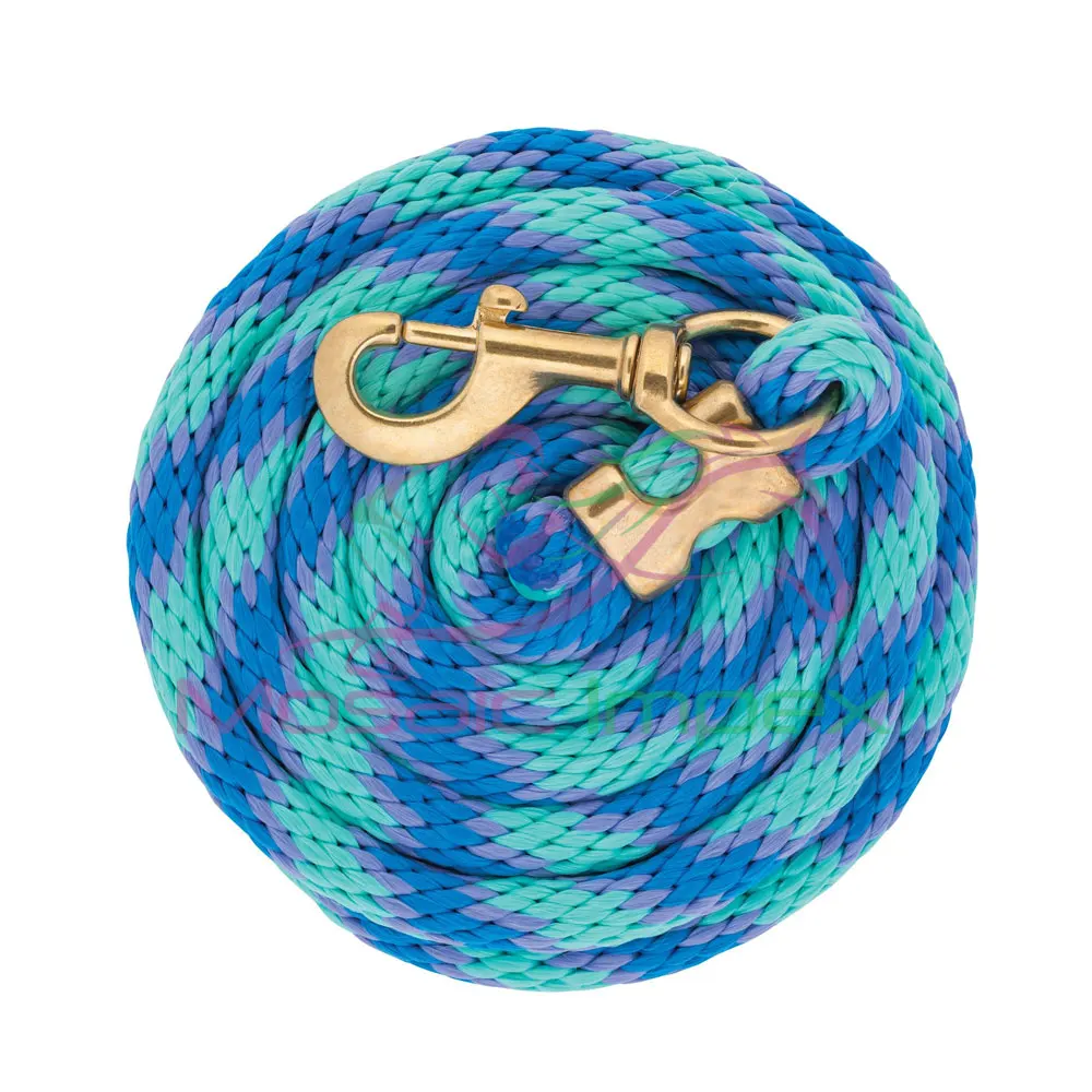 New Soft Long Nylon Horse Lead Ropes With Hook horse lead ropes rope halter and leadcotton horses weaver with cotton for leather