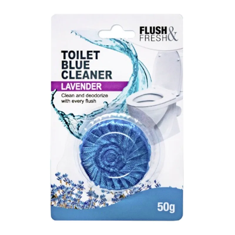 High Quality Suitable for All Seasons 1x50g Lavender Detergent Toilet Blue Cleaner Made in Malaysia