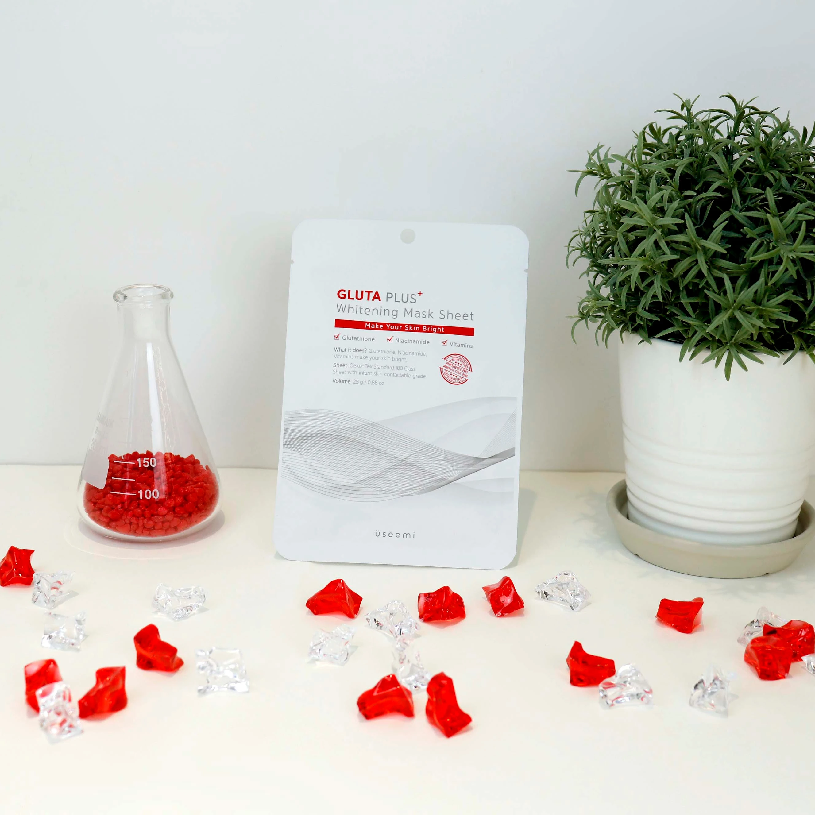 [GG/SY] Useemi GLUTA PLUS Whitening Sheet / Gaia International Co.,LTD