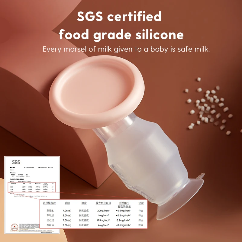 extractor de leche manual de silicona
