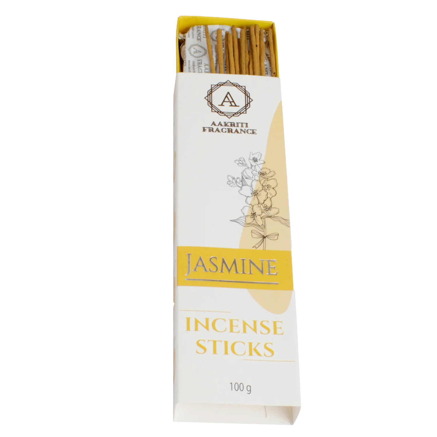 Standard Quality Home Fragrance Jasmine Incense Sticks for Meditation Healing Available at Affordable Price