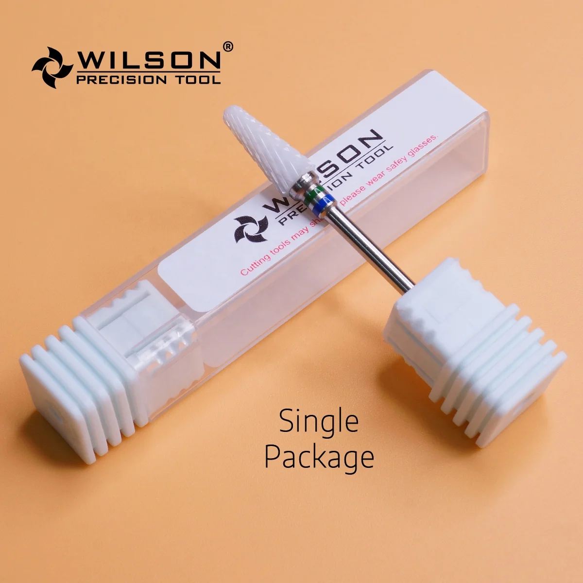 6400402 Nail Bit High Wearing Feature White Zirconia Ceramic Burs Used for Acrylic/Plaster /Dental polishing burs