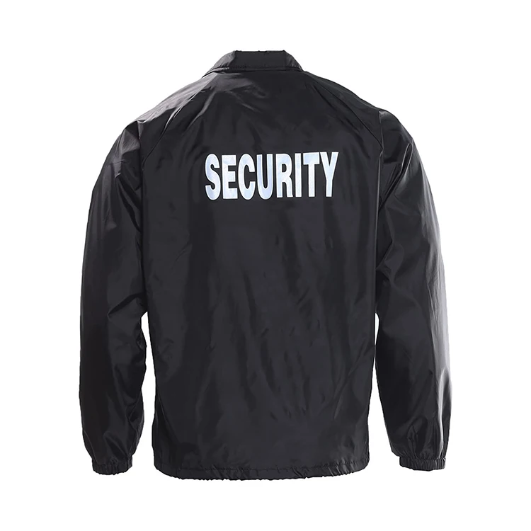 Wholesale price men Security Jacket Safety Security Workwear custom design High Visibility Security Jacket