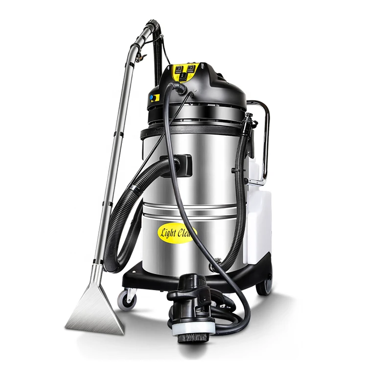 Three in One Spray Cleaning Machine for  Hotel Carpet Sofa 60L industrial handheld portable upright steam wet vacuum Cleaning