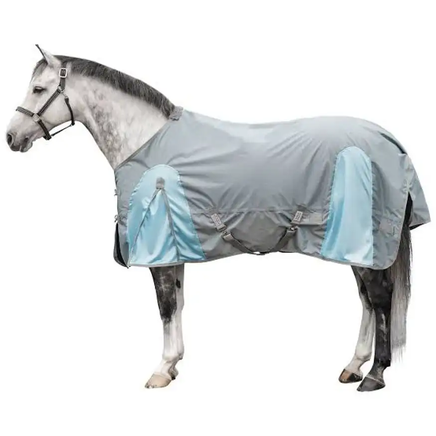  Лошадиный ковер синий красивый флисовый всех размеров доступен в непрерывном стиле