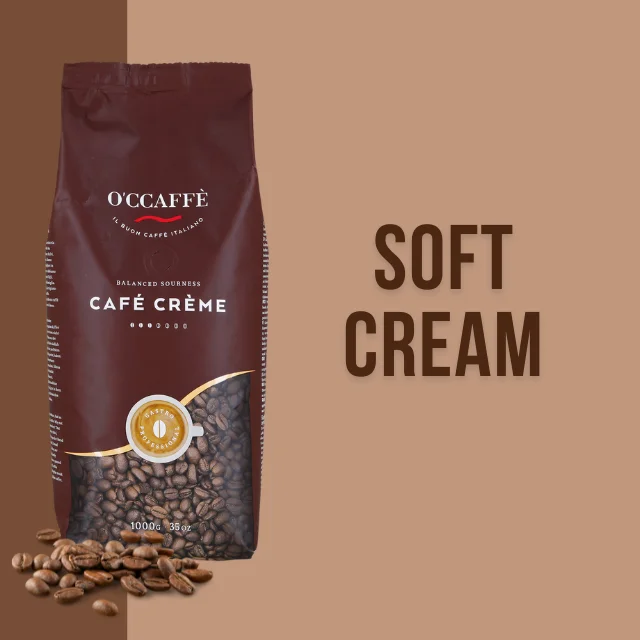 High Italian Quality Occaffe 1 kg Smooth And Mild Taste Ethiopian Coffee Beans For Coffee Shops
