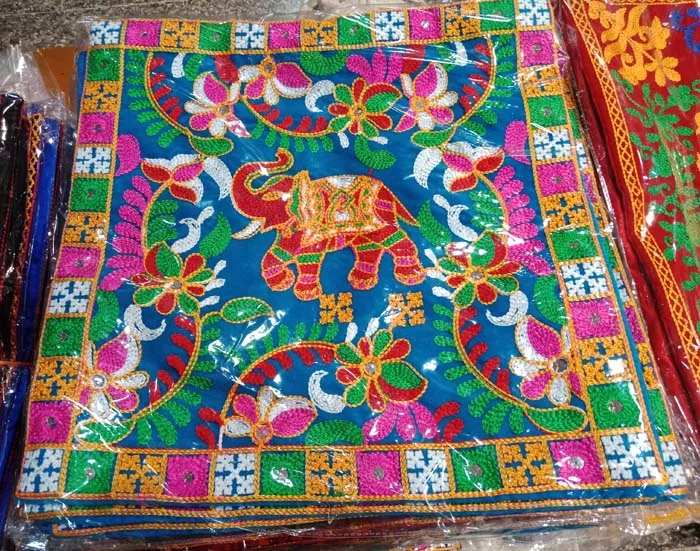 online shopping Embroidered Cushion Cover Pillow Case Decorative Embroidery Cushions & Pillows factory in India manufacturers