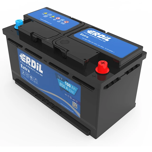 12 V 100 Ah DIN Standard Maintenance Free Car Battery