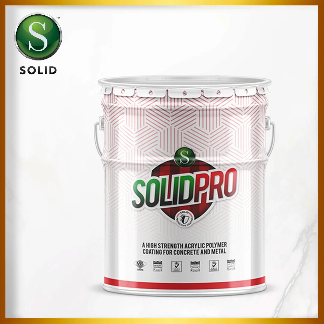 
SOLIDPro 20L A Clear, Acrylic Polymer Sealer for Old and New Concrete 